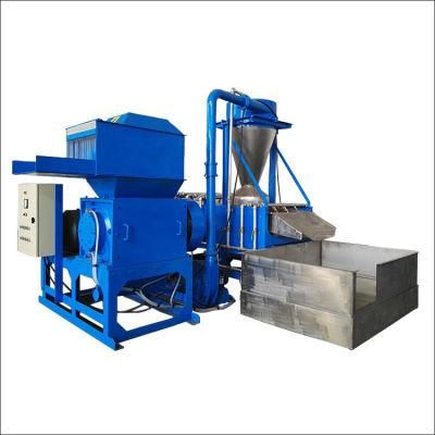 Densen Wet Type Wire Recycling Machine Used for Copper Cable; Water Using Cable Wire Crusher Separator
