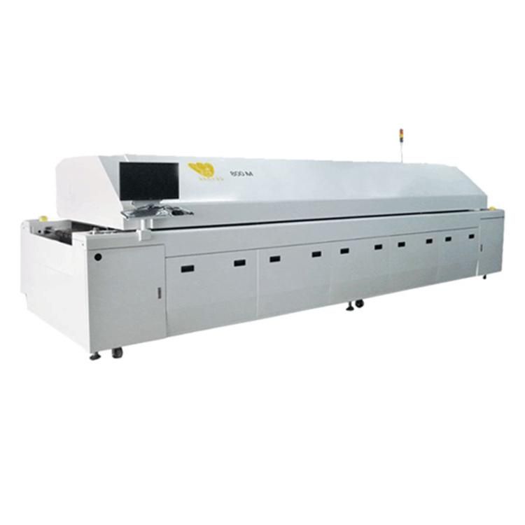 Reflow Oven Machine Hot Air Reflow Oven Machine 6/8/10/12 Heating Zones for LED Soldering Reflow Oven