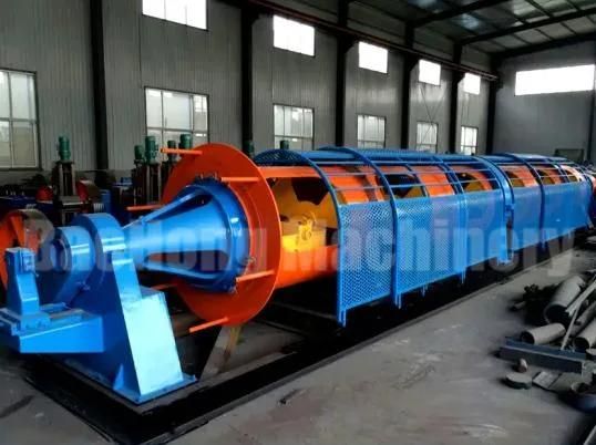 630mm Bobbins Copper Wires Tubular Strander Machine 22kw with Central Pay off