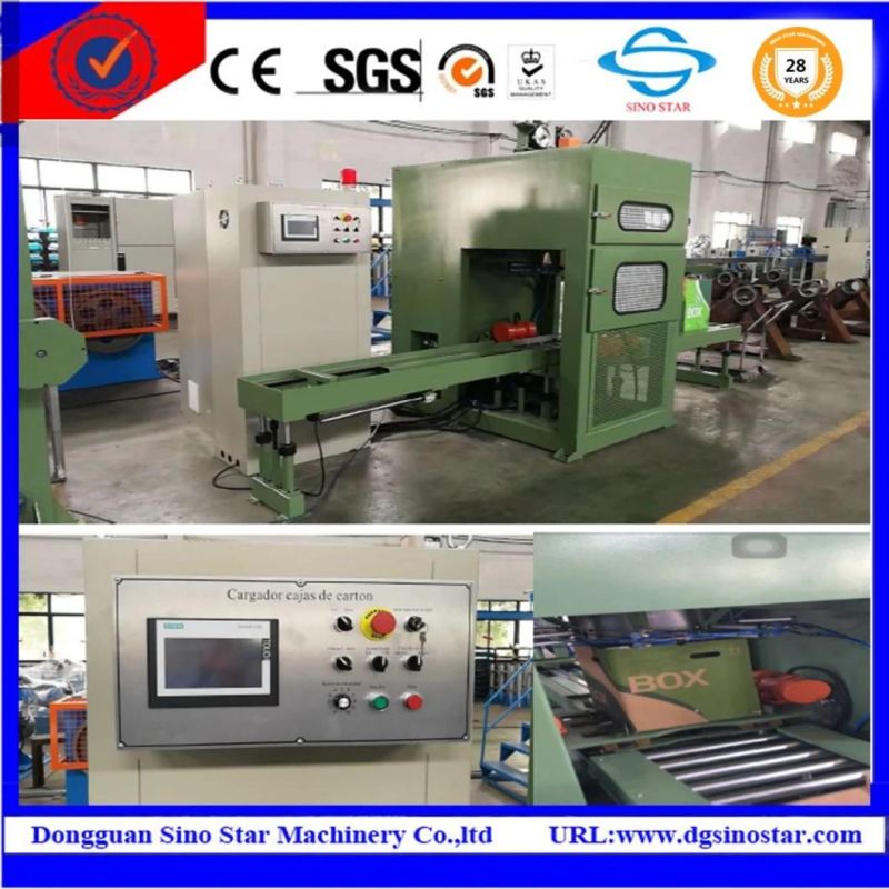 Wire Cable High Speed Carton Takeup Coiler Machine