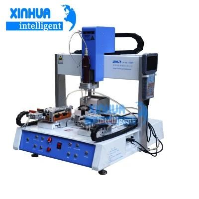 Desktop Xinhua Wooden Case 300mm*300mm*120mm Automatic Fastening Locking Screw Machine