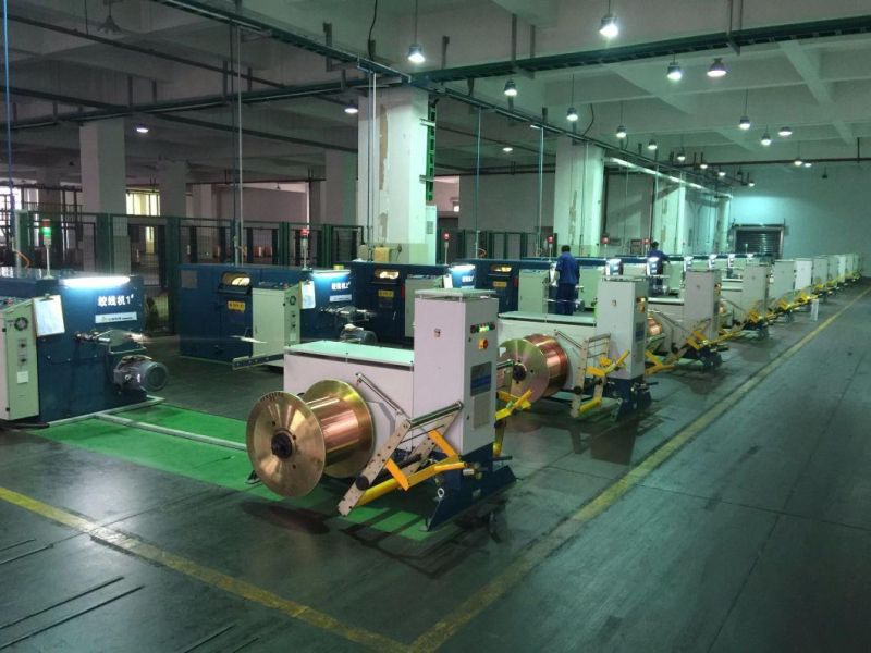 Electrical Cable Wire Twisting Winding Bunching Extrusion Double Twister Stranding Drawing Machine Extruder Annealing Tinning Wire Making Buncher Machine