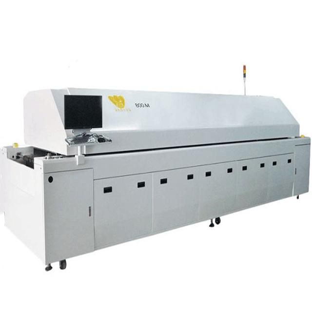 High Quality LED Light Soldering Reflow Oven SMT SMD Machine 8 Zones Reflow Solder Oven SMT Reflow Oven