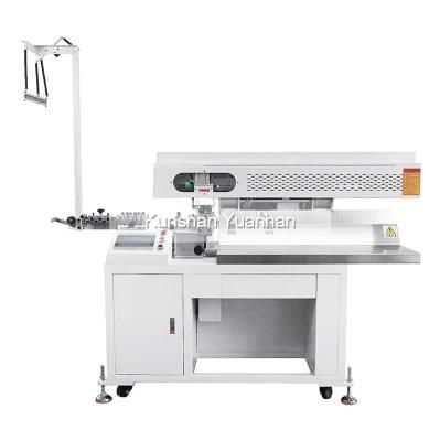High Speed Wire Cutting Stripping Machine USB, AC, RGB, 1394, DC Cable Multi Wires Cutting and Stripping Machine