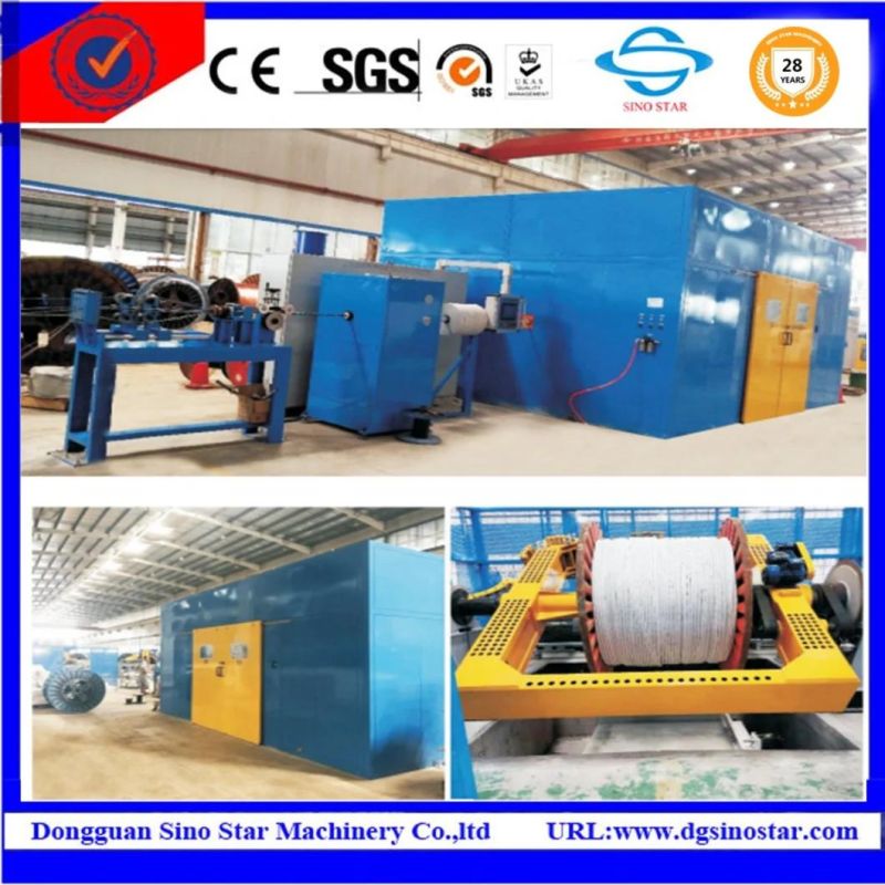 Heavy Duty Twisting Machine for Stranding Bunching Charging Cable of Electric Car