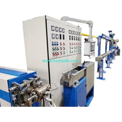 Multi Color Electrical Wire Cable Sheathing Machine Extrusion Line