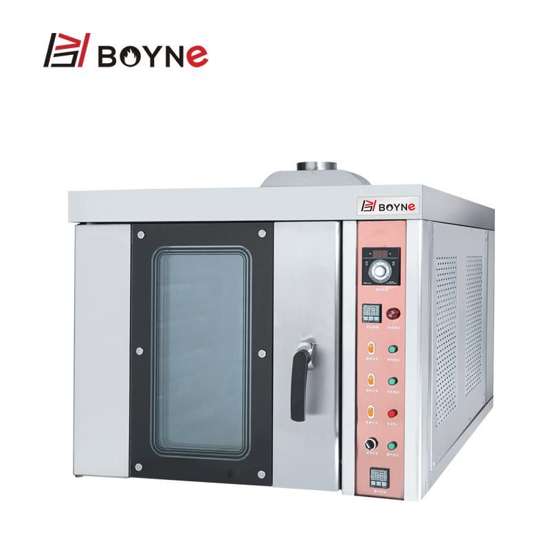 Heavy Duty Bakery Equipments Five Trays Convection Oven with Spray