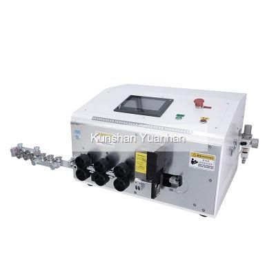 Automatic Computer Cable Wire Cutting Stripping Bending Machine for Curving Any Angle