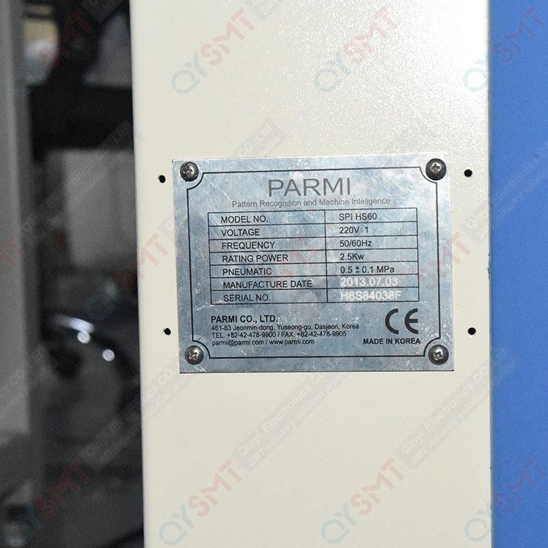 Used Parmi 3D Spi HS60 H6s84038f Solder Paste Inspection