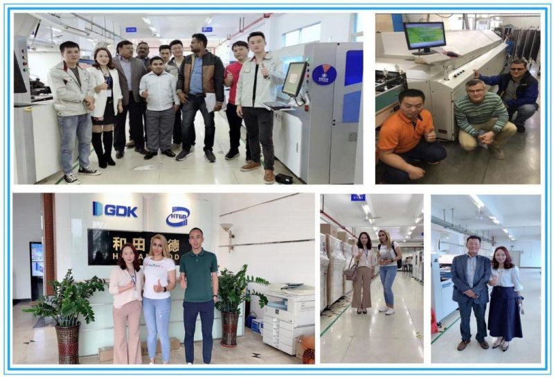 GDK Original New Full Automatic Nitrogen Ten Temperature Reflow Oven GDK-1003-N High Speed SMT Welding Machine with CE