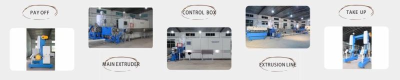 PE Cable Wire Extrusion Production Line