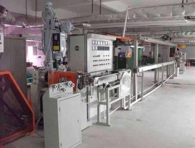 Skin-Foaming-Skin Physical Foaming Cable Extrusion Line/Three-Layers Co-Extrusion Machine for Wire Cable
