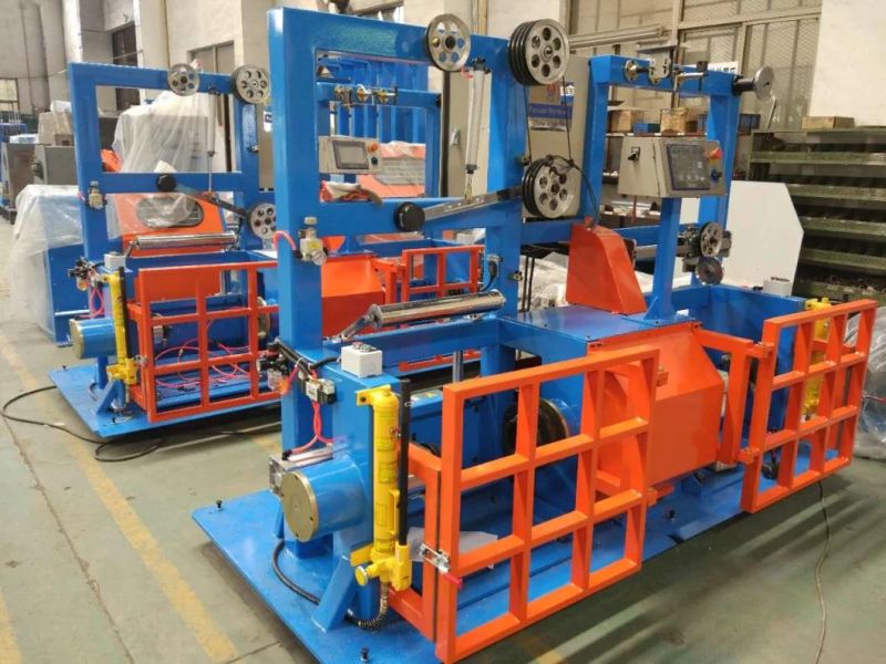 Electrical Copper Cable Wire Winding Rewinding Twisting Coiling Extrusion Bunching Machine