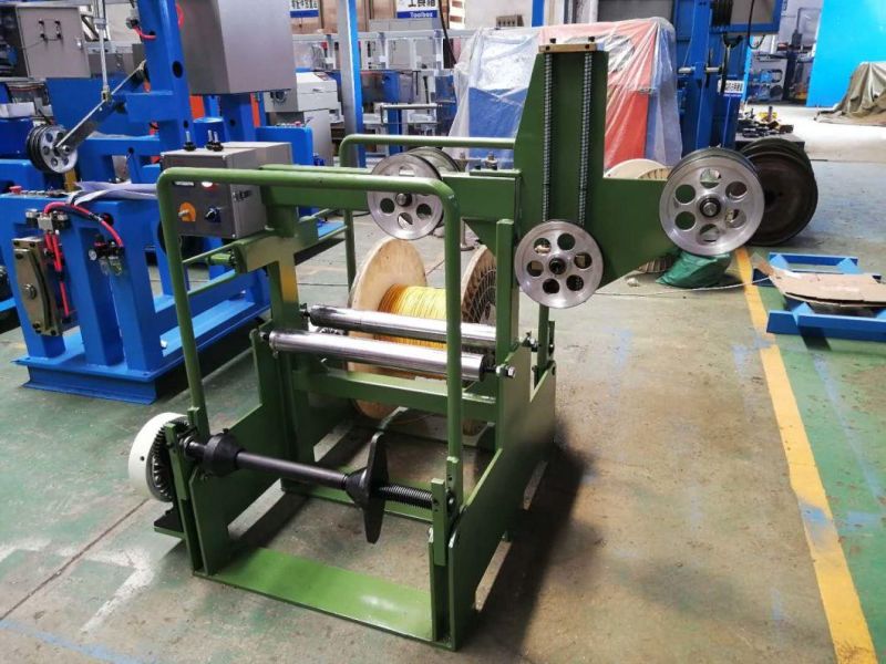 Electric Cable Core Copper Wire Plastic Winding Cutting Extrusion Bunching Machine