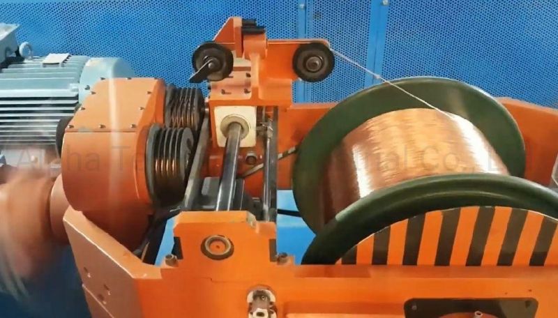 High Speed Double Twist Power Cable 650mm Cooper Wire Bunching machine