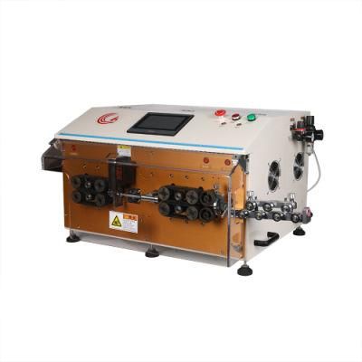 Automatic Cable Wire Cut Strip and Soldering Wire Making Machine