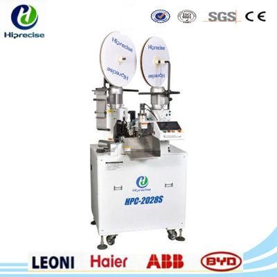 High Precision Thin Electrical Wire Terminal Crimping Tinning Machine