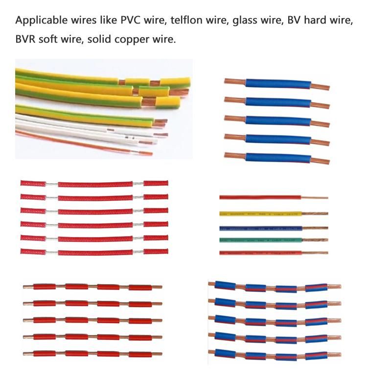 Electrical PVC Small Wire Cutting Stripping Machine