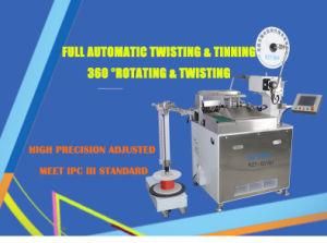 High Capacity Wire Harness Stripping Twisting Crimping Tinning Machine