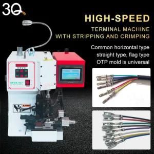 3q Full Automatic Wire Cable Stripping and Crimping Terminal Machine