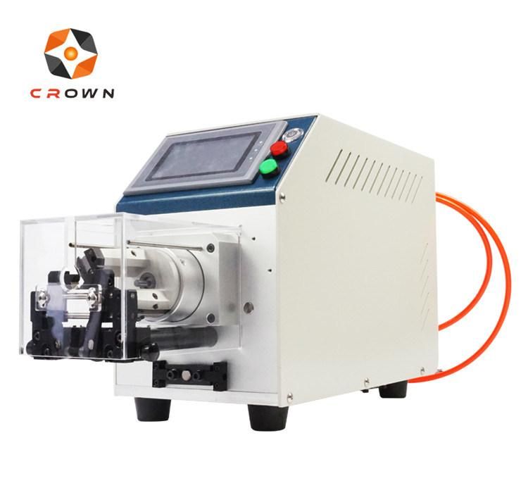 Semi Automatic Rotary Blade Stripping Coaxial Cable Coax Cable Wire Stripping Machine