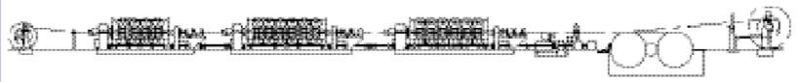 Twisted Copper Alumium Electrical Cable Making Machine Rigid Frame Cable Stranding Machine