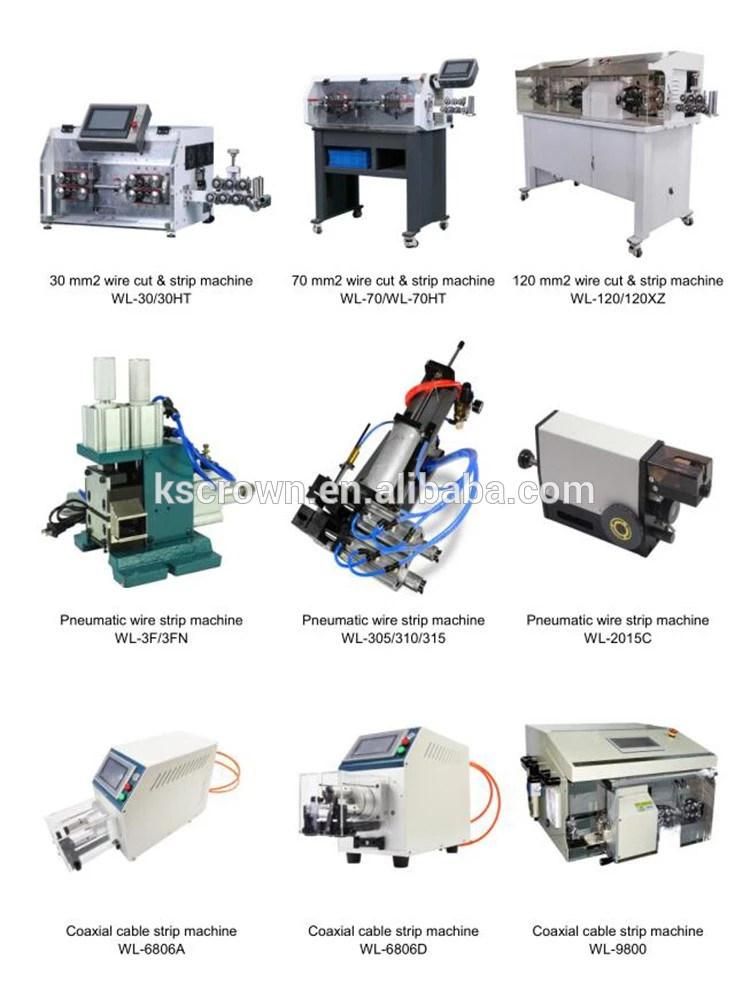 Wire Cable Jacket Layer Wire Core Cutting and Stripping Machine
