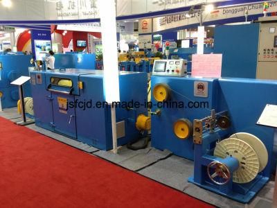 0.15-0.64mm Electrical Cable Copper Wire Cutting Winding Bunching Stranding Extrusion Machine