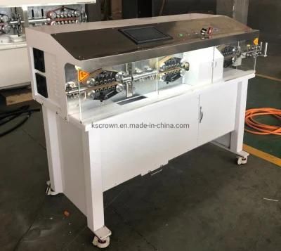 Semi-Auto Wire Rubber Seals Loading, Stripping and Crimping Machine Wl-120