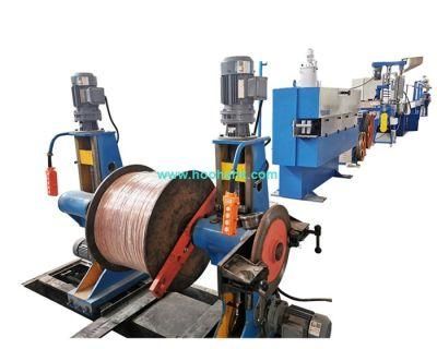 PVC PE Insulation Sheathing Jacket Extrusion Machine for Electrical Wire and Power Cable