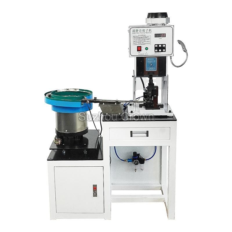 Fork Insulated Electrical Wire Crimp Terminals Spade Terminals Single Terminal Crimping Machine