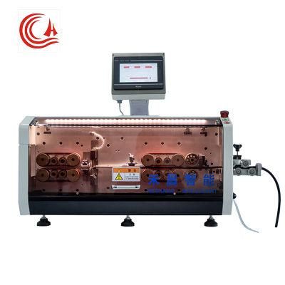 Hc-608f3 Automatic Wire Stripping Machine with Custom Made Feeding Conduit Wiring Harness Processing Equipment