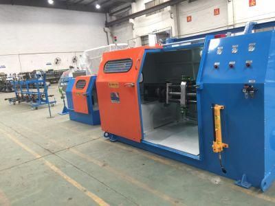Cable Copper Wire Single Twister Winding Bunching Rewinding Drawing Coiling Stranding Double Twist Machine