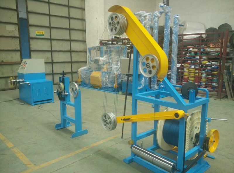 Core Cable Wire Wrapping and Coiling Winding Cutting Extrusion Bunching Buncher Stranding Coiler Coiling Wrapping Machine