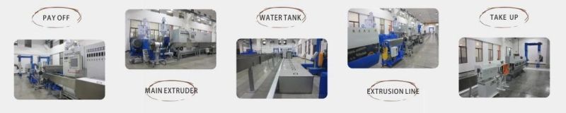 PVC Extruder Electric Wire Cable Production Equipment