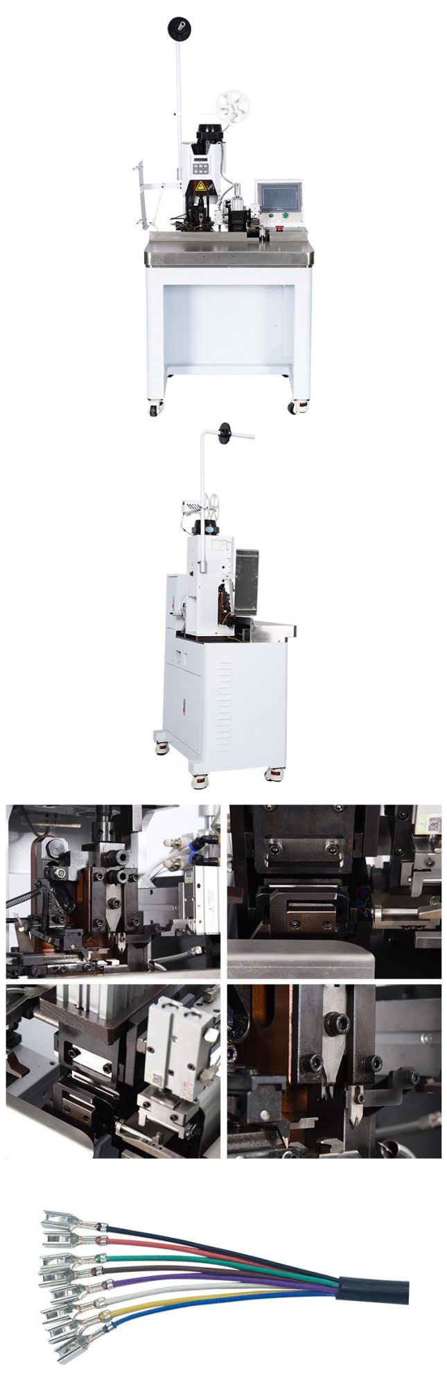 Hc-2bt+D Multicore Wire Stripping and Crimping Machine