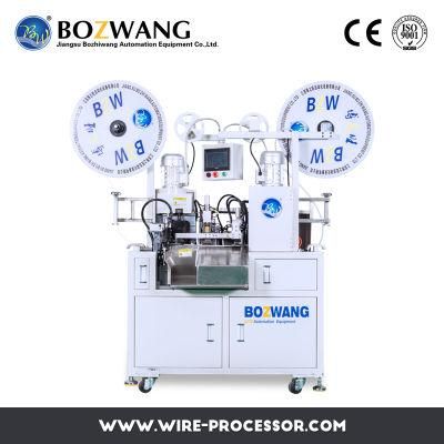 Full Automatic Ribbon Wire Cutting Stripping and Crimping Machine