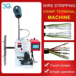 3q Sheath Cable Wire Strip Crimp Machine Wire Stripping and Terminal Crimping Machine