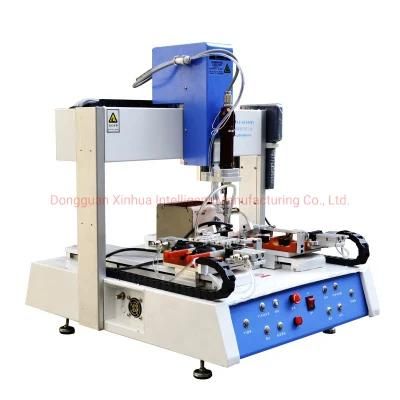 300mm*300mm*120mm New Xinhua Wooden Case Automatic Dispensing Locking Screw Machine