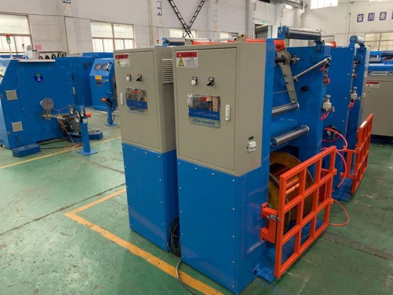 0.03-0.64mm Electrical Cable Wire Twist Winding Coiling Extrusion Drawing Bunching Machine