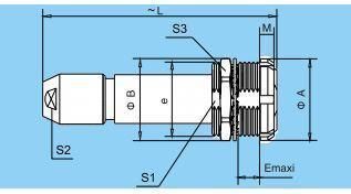 Qm B Series Dfg Fixed Socket Aviation Cable-Clamp Push-Pull RJ45 M12 Connector Banana Plug Socket Terminal Connector