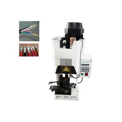 40kn Change-Free Quadrilateral Applicator Super Mute Electric Wire Terminal Crimping Machine for Cable