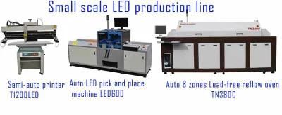 Automatic LED Assemble Production Line (T1200LED, LED600, TN380C) for LED Strip, LED Tube, LED Street Light