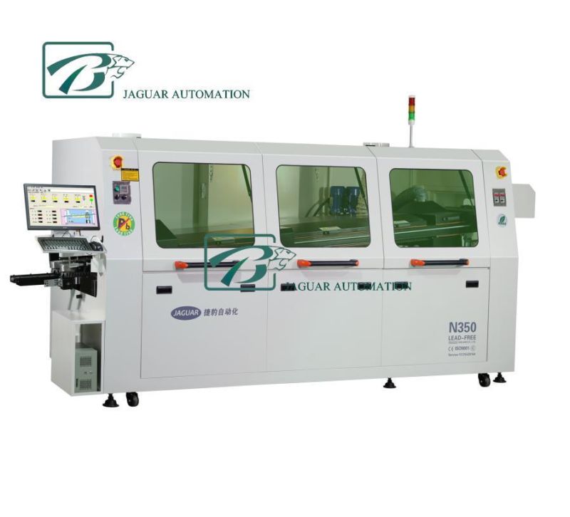 Jaguar Manufacture Have CE ISO Easy Install Easy Operate PC Control Lead-Free Wave Soldering Machine Hot Sale in Argentina