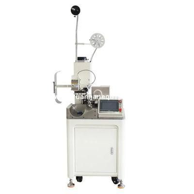 High Quality Full Automatic Wire Cut Strip Twist and Terminal Crimping Machine for Single Side Crimping