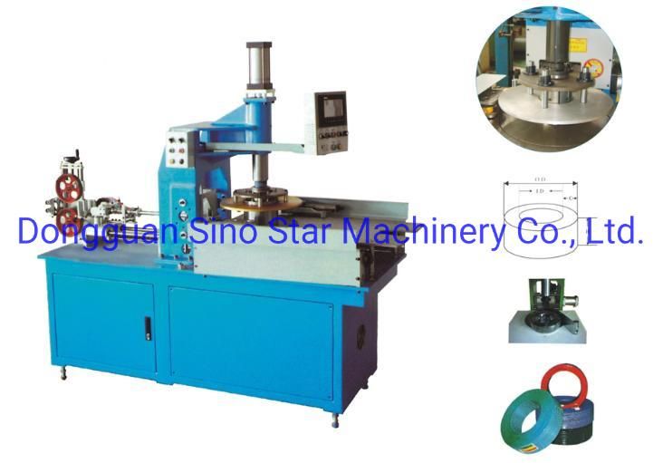 Automatic Wire Cable Coiling Rolling Winding Packing Machine for Making Automobile Flexible Wires