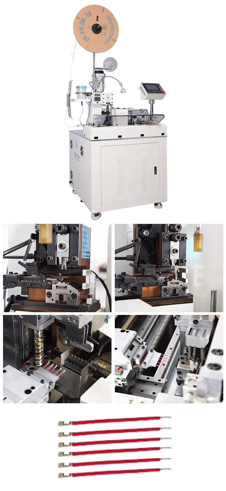 Hc-10+Nt Automatic Wire Cutting Stripping and Crimping Twisting Soldering Machine