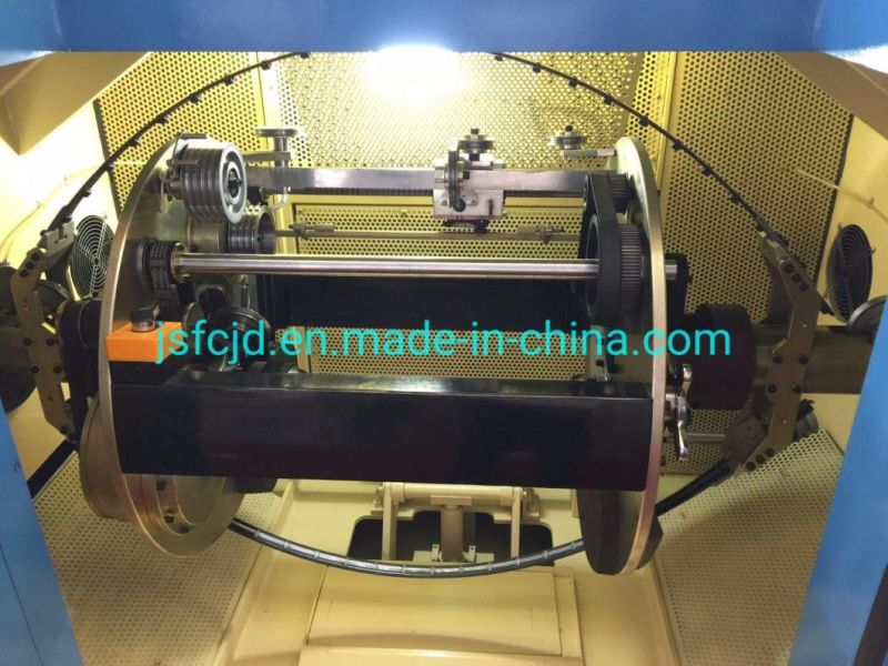 High Speed Copper Cable Wire Twisting Twister Twist Buncher Bunching Extrusion Extruder Coiling Coiler Rolling Rewinding Rewind Machine