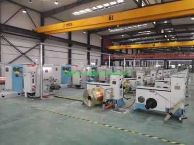 Above Seven PCS of Copper Wire PLC Control, Core Cable Wire, Twisting Twister, Buncher Bunching Winding, Extruder Coiling Rewinding Machine