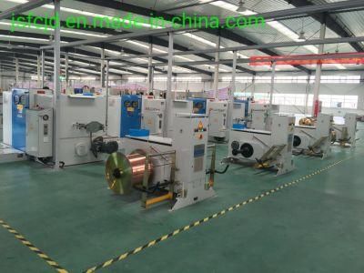 Electrical Cable Wire Double Twist Winding Extrusion Bunching Extruder Drawing Machinery PVC Sheathed Machine